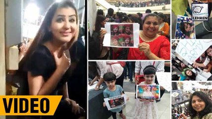 Shilpa Shinde Gets Huge SUPPORT From Crazy Fans At The Mall Task | Bigg Boss 11