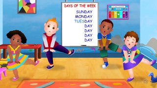 Days of the Week Song - 7 Days of the Week – Nursery Rhymes & Children's Songs by ChuChu TV-