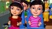 Wheels On The Bus Go Round And Round New - 3D Animation Nursery Rhymes & Songs For Ch