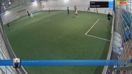 But de Jean guy (3-4) - CACC Vs Groupe Vinet - 04/01/18 19:00 - LIGUE 4 - Poitiers Game Parc