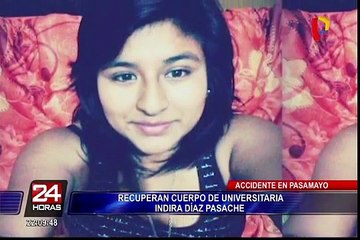 Pasamayo: así fue el rescate del cuerpo de Indira Díaz en medio del acantilado