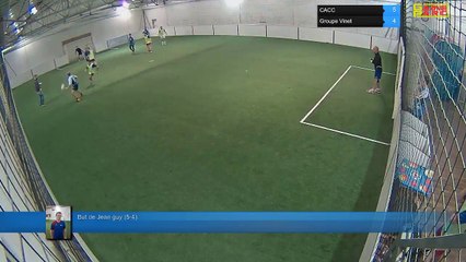 But de Jean guy (5-4) - CACC Vs Groupe Vinet - 04/01/18 19:00 - LIGUE 4 - Poitiers Game Parc