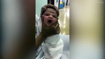 Hastanede tepki çeken görüntü... Bebeğe işkence yapan hemşire görevden alındı