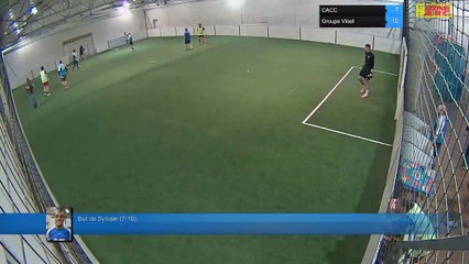 But de Sylvain (7-10) - CACC Vs Groupe Vinet - 04/01/18 19:00 - LIGUE 4 - Poitiers Game Parc