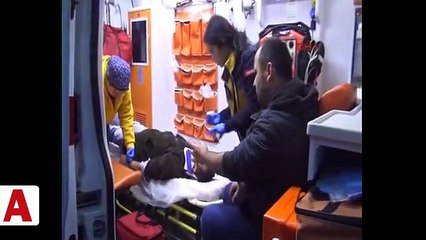 Zonguldak'ta feci kaza!; Servis minibüsü devrildi: 15 yaralı