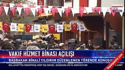 Başbakan Yıldırım: Çirkin oyunlarla, tahriklerle kimsenin varacağı bir yer yoktur