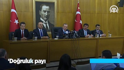 Erdoğan'dan 'kabine revizyonu' açıklaması