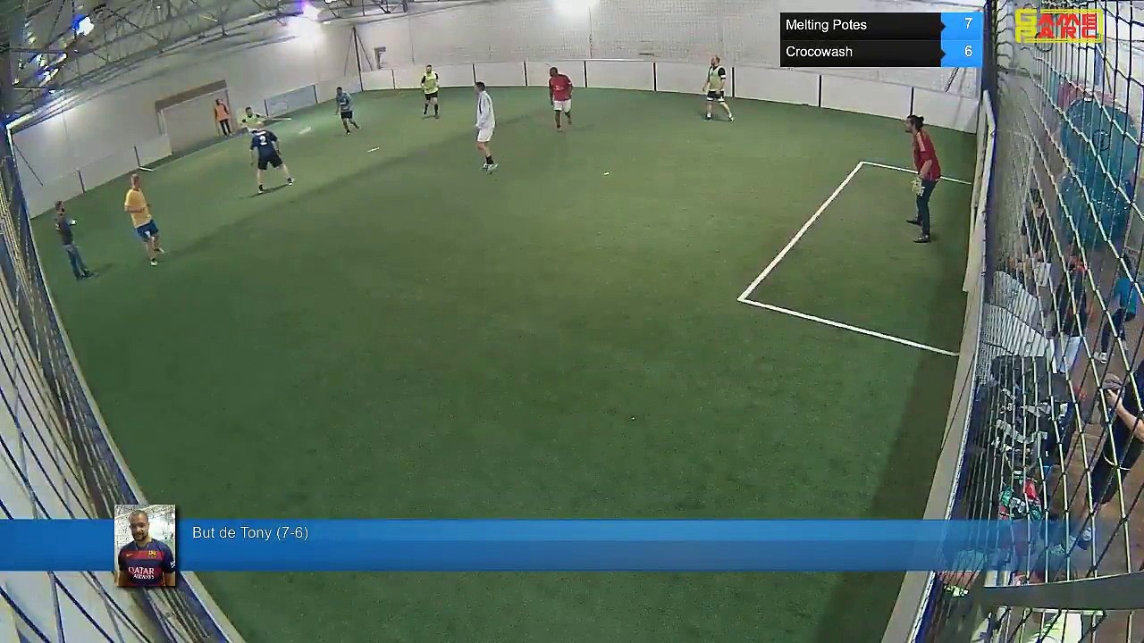 But de Tony (7-6) - Melting Potes Vs Crocowash - 04/01/18 20:00 - LIGUE 4 - Poitiers Game Parc