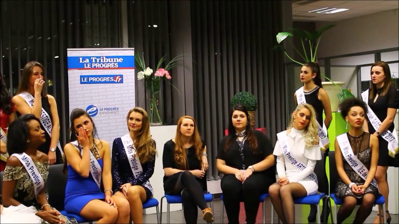L'arrivée des miss prestige à Saint-Etienne