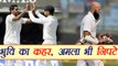 South Africa vs India1st Test: Hashim Amla OUT for 3, Bhuvneshwar Kumar rocks Africa| वनइंडिया हिंदी
