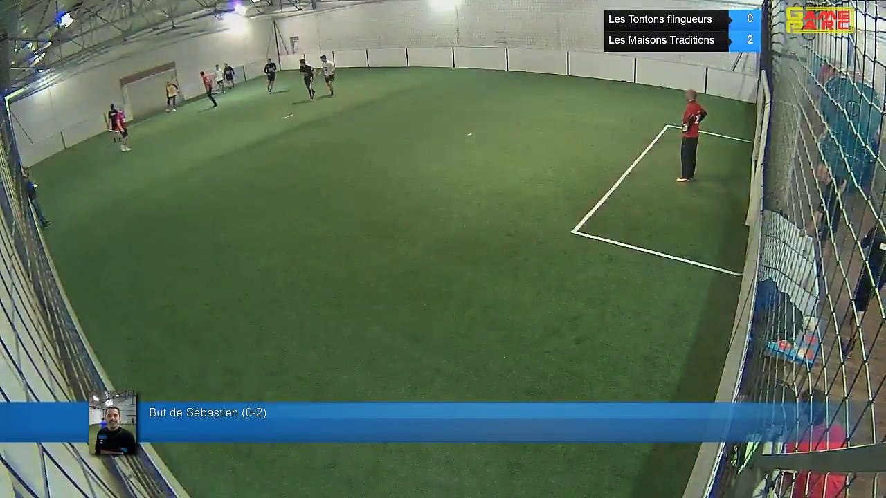 But de Sébastien  (0-2) - Les Tontons flingueurs Vs Les Maisons Traditions - 04/01/18 21:00