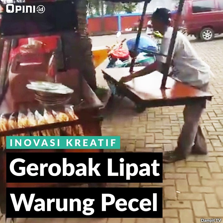Gerobak Lipat Warung Pecel