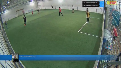 But de Sébastien  (7-7) - Les Tontons flingueurs Vs Les Maisons Traditions - 04/01/18 21:00