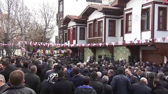 Mehmet Akif İnan Vakfı hizmet binasının açılışı - Ahmet Arslan - ANKARA