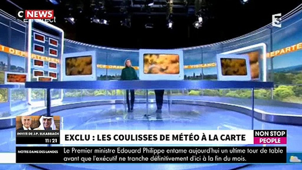Morandini Live: Découvrez les coulisses de l'émission de "Météo à la carte" diffusée tous les jours sur France 3 - VIDEO