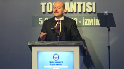 Soylu: ”Uyuşturucu meselesi dünyanın üzerine, dağdan düşen bir çığ gibi gelmektedir” - İZMİR