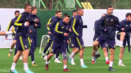 Fenerbahçe, ikinci yarı hazırlıklarına başladı - ANTALYA