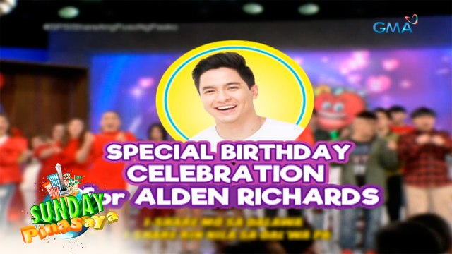 Sunday PinaSaya Teaser: Happy Birthday, Alden Richards!