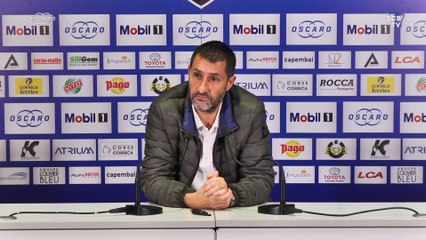 Bastia-Endoume : Conf. d'avant-match de S. Rossi