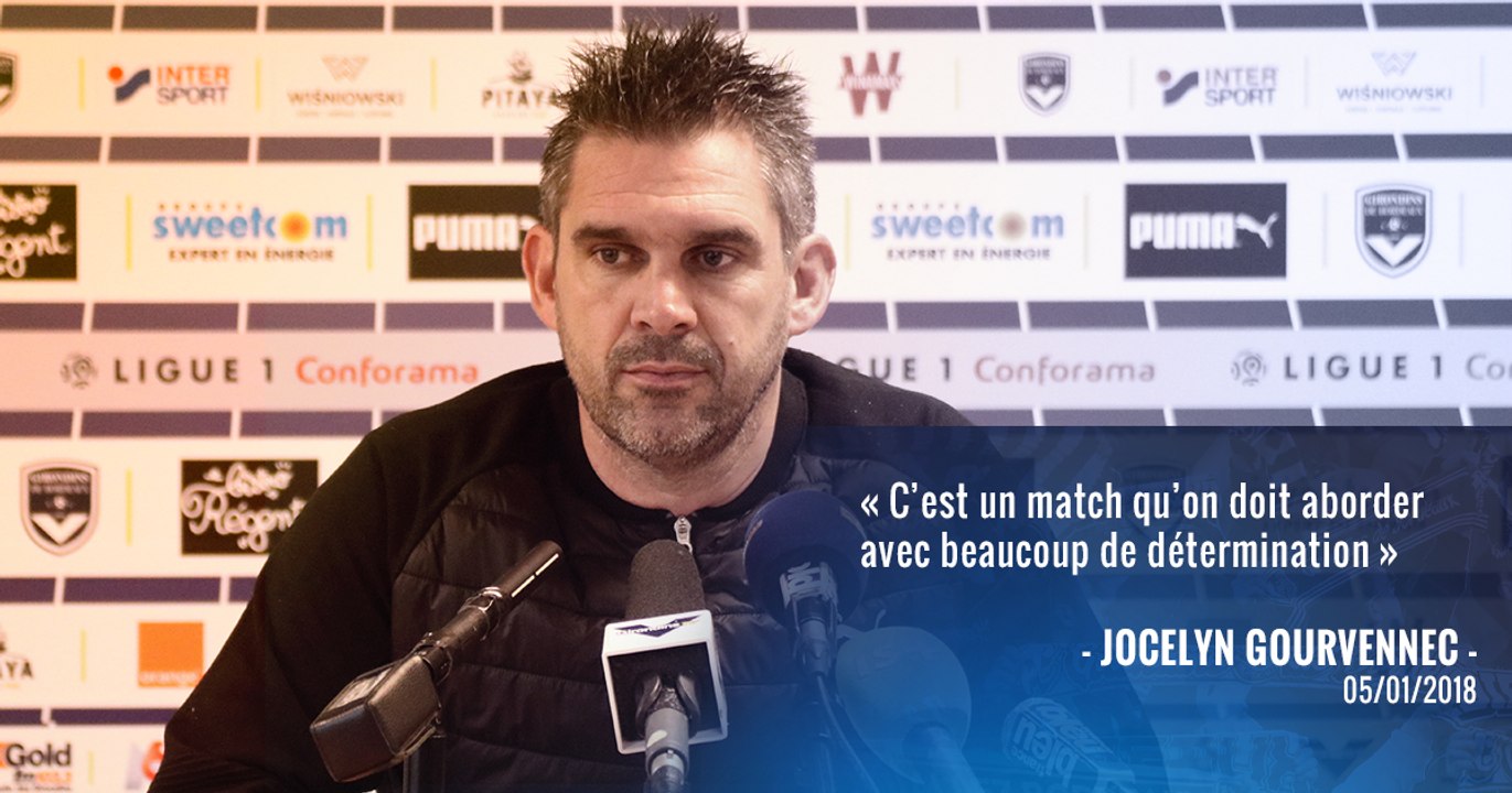 Point Presse de Jocelyn Gourvennec avant Granville - Bordeaux