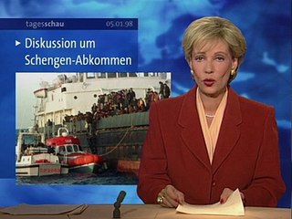 Tagesschau | 05. Januar 1998 20:00 Uhr (mit Dagmar Berghoff) | Das Erste