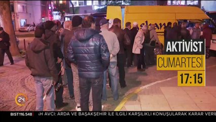 Aktivist cumartesi 17:15'te 24 TV'de