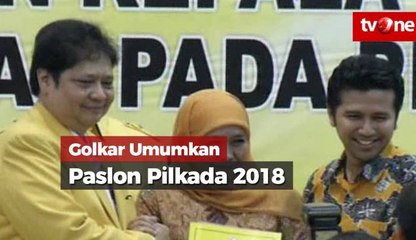 Golkar Umumkan Paslon Pilkada