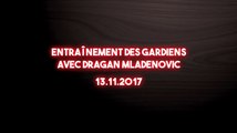 Entraînement des Gardiens avec Dragan Mladenovic (13.11.2017)