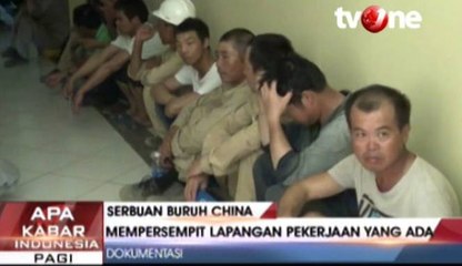 Serbuan Buruh China, Mempersempit Lapangan Pekerjaan