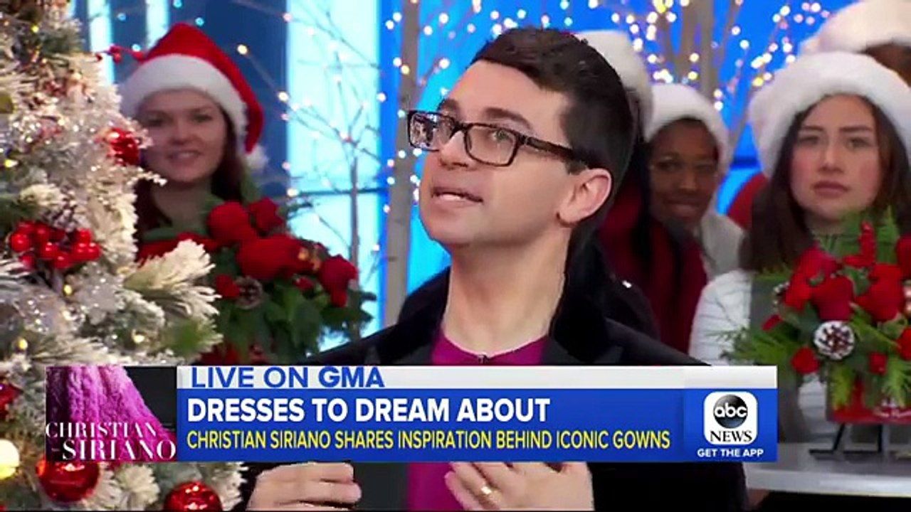 Fashion designer Christian Siriano shares the inspiration behind his iconic gowns