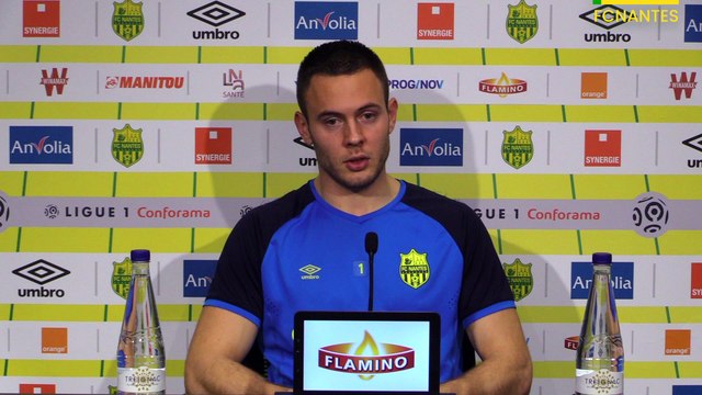 Maxime Dupé avant USM Senlis - FC Nantes