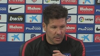 Simeone: "Diego Costa transmite su pasión por cada balón en cada jugada"