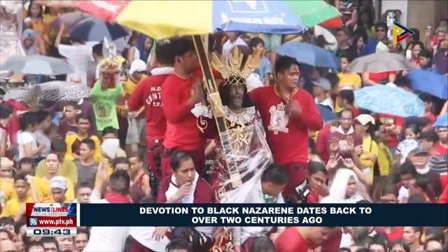 NEWS | Devotion to Black Nazarene dates back to over two centuries ago
