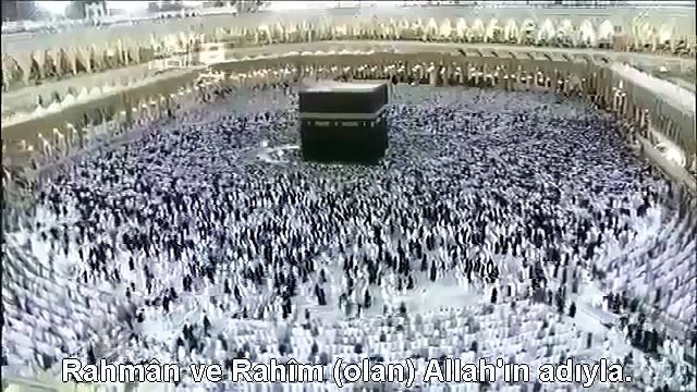 Asr Suresi Kabe İmamı Sudais Türkçe Altyazılı Mealli