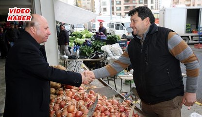 (5 Ocak 2018) BAŞKAN ÇOLAKBAYRAKDAR MODERN PAZAR YERİNDE