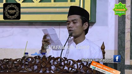 Tanya Jawab Ust Abdul Somad - Hukum Membuat Jarak Dalam Sholat
