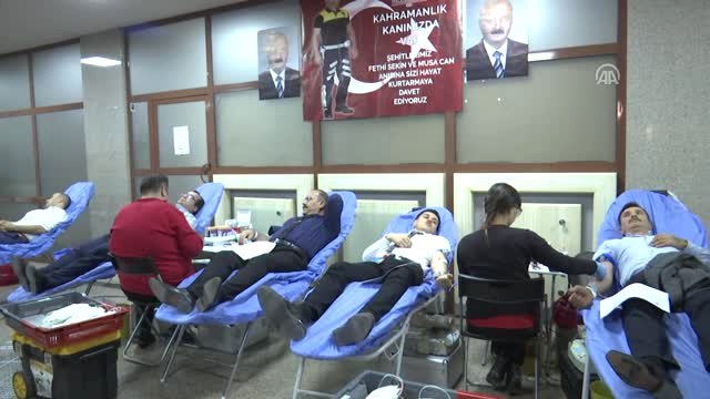 Kahramanlık Kanımızda Var Bağış Kampanyası