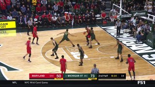 College basketball. Michigan State Spartans - Maryland Terrapins 04.01.18 (Part 2)