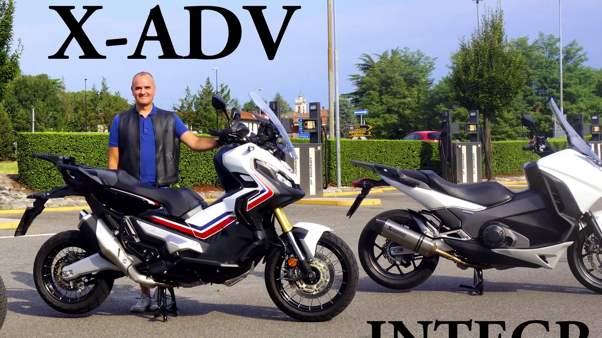 HONDA X-ADV 750 c.c. Vs INTEGRA 750 c.c. - Video Dailymotion