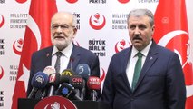 SP Genel Başkanı Karamollaoğlu, BBP'yi ziyaret etti (2) - ANKARA