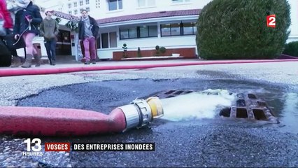 Vosges : des entreprises inondées