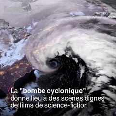 Les images apocalyptiques de la côte est des États-Unis