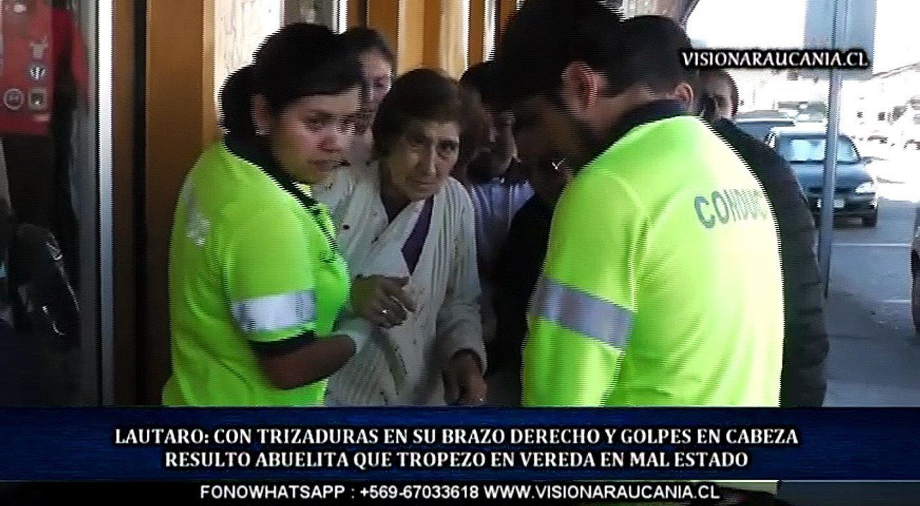 ACCIDENTE DE ABUELITA EN CALLE OHIGGINS (RESPALDO 2017)
