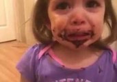 Adorable Little Girl Wants More Cookies