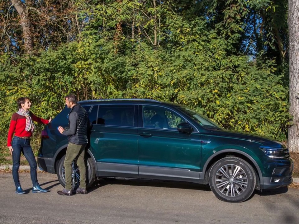 Franck Lagorce au volant du Volkswagen Tiguan Allspace (diaporama vidéo)