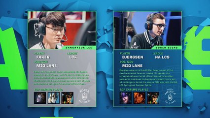 League of Legends - Faker vs. Bjergsen - 1 vs. 1 Tournament 2017 All-Star Event - by Deonade