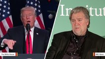 Trump Steps Up Attack On Bannon, Calls Him 'Leaker Known As Sloppy Steve'