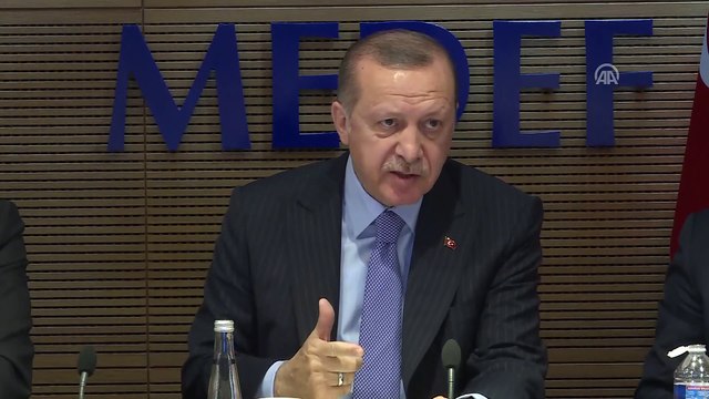 Cumhurbaşkanı Erdoğan: '(İkili ticaret hacmi) Hedefimiz 20 milyar avrodur' - PARİS