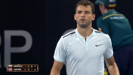 Brisbane - Dimitrov dans le dernier carré