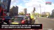 Royaume-Uni : grosse embrouille entre un motard et des idiots à un feu rouge (vidéo)